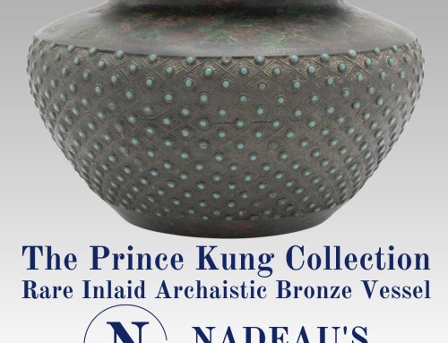 The Chinese Imperial Prince Kung Collection – Bronze Vessel Featured at Nadeau’s Auction Gallery