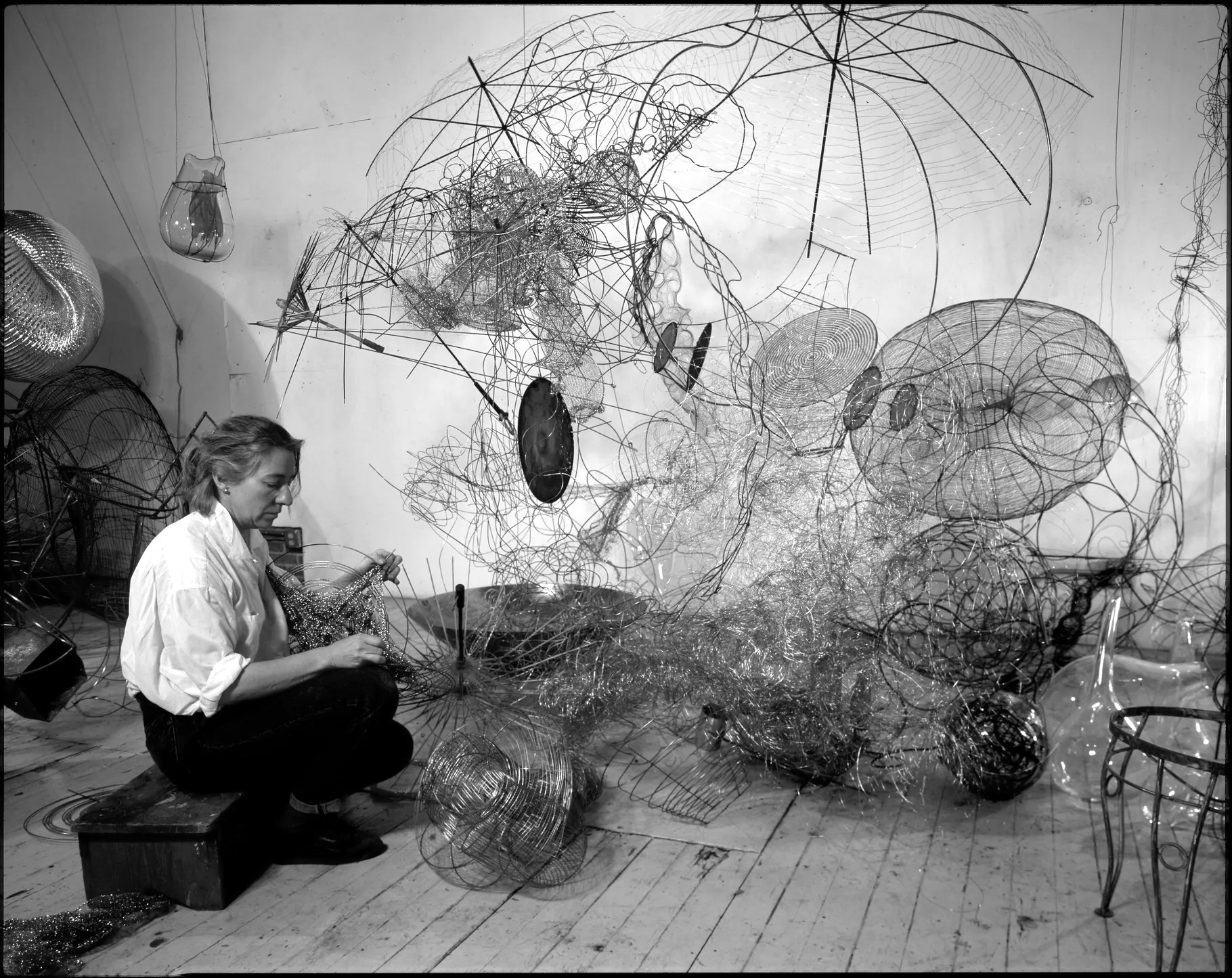 Judy Pfaff Celebrating Women Artists Auction