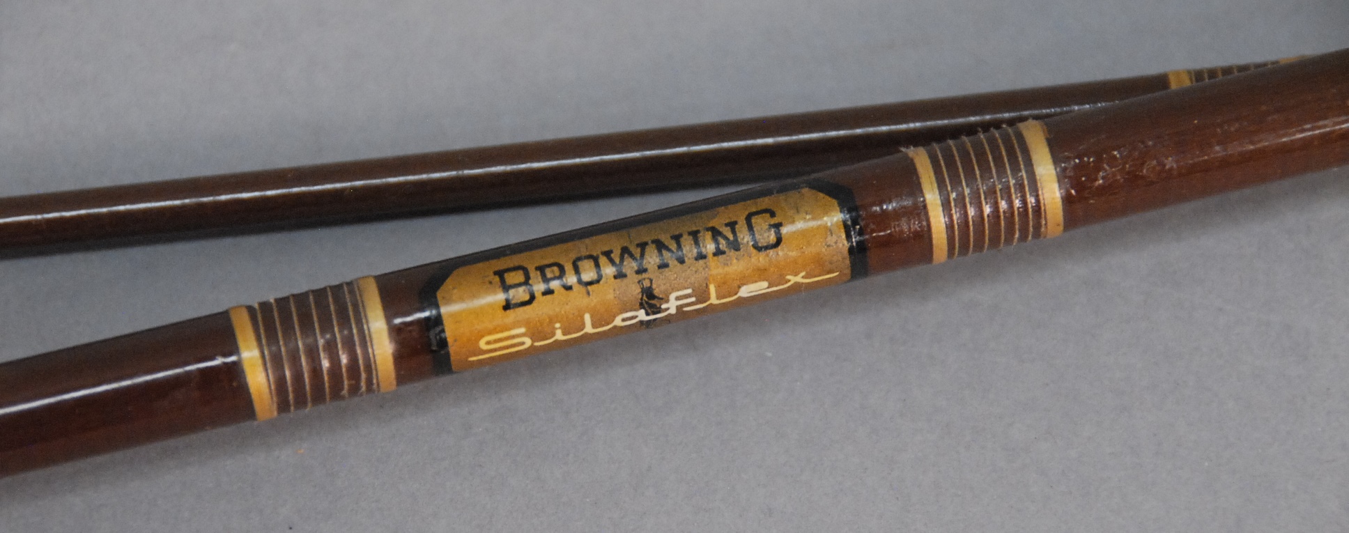 Lot 100: Vintage Browning silaflex two piece fly rod, model 222975