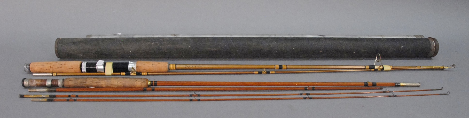 Lot 23: Two Heddon Rods including vintage Heddon #10 bamboo fly